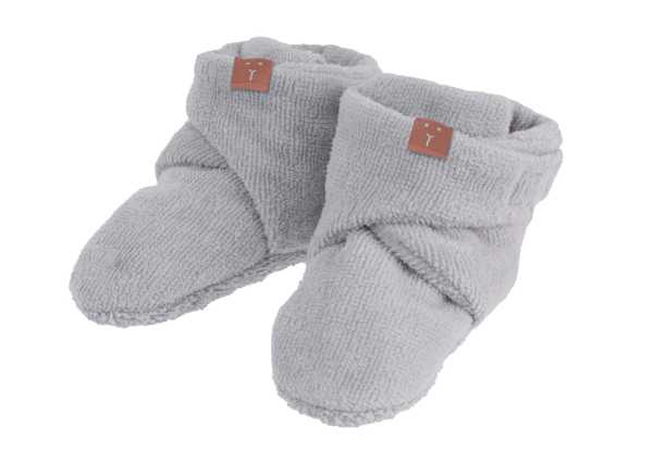 Babyfinken grau aus Bio-Baumwolle